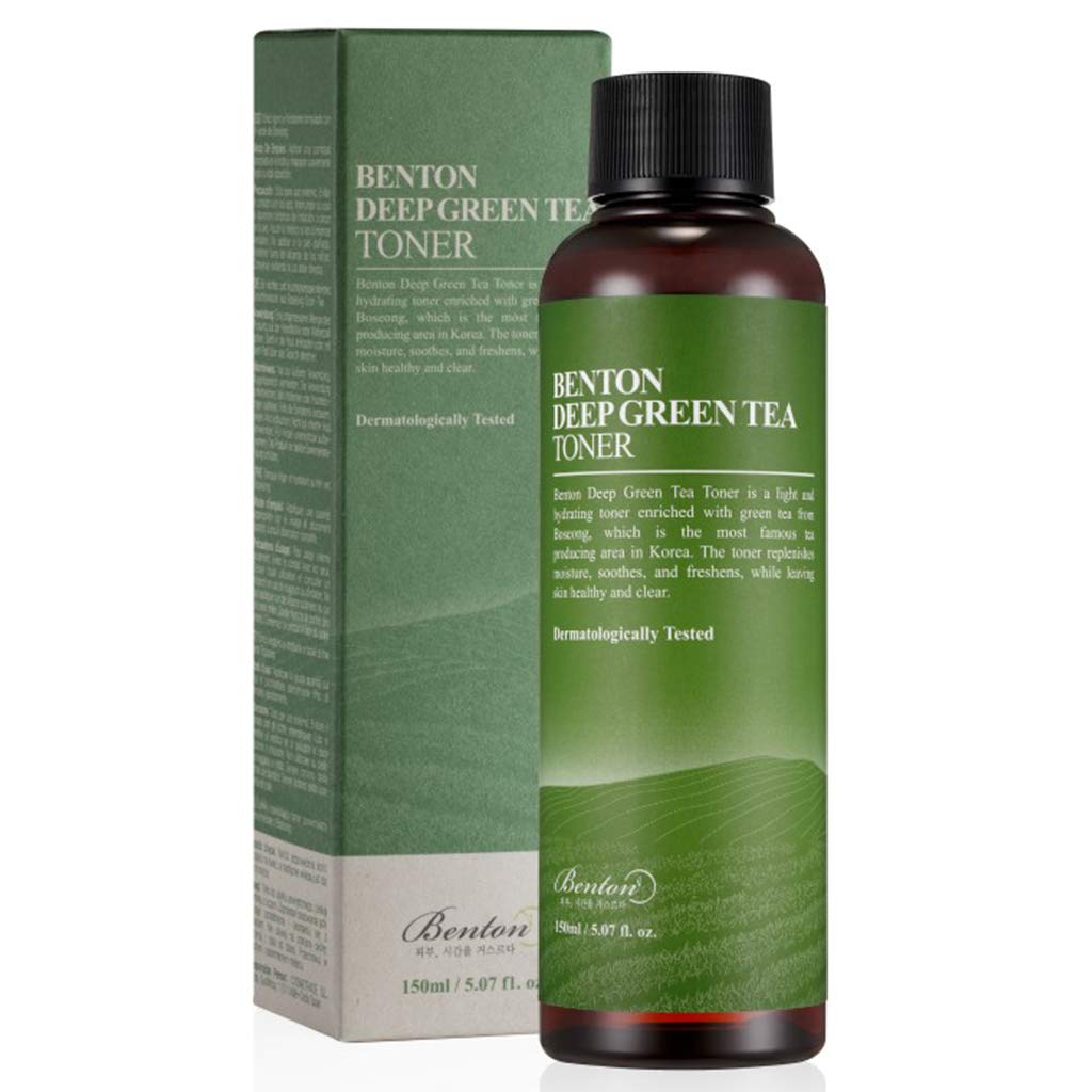 Lotion tonique pour le visage au thé vert